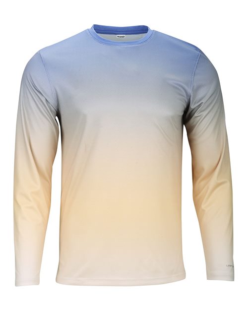 Paragon 225 Unisex Barbados Performance Pin Dot Long Sleeve T-Shirt