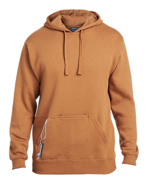 J. America 8815 Men's Tailgate Hooded Sweatshirt