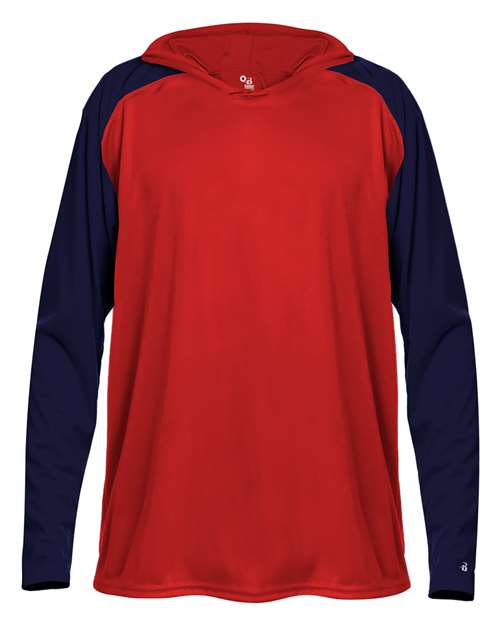 Badger 2235 Youth Breakout Hooded T-Shirt