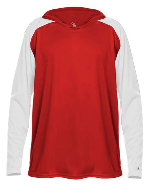 Badger 2235 Youth Breakout Hooded T-Shirt