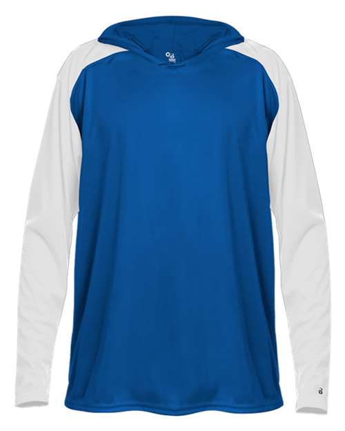 Badger 2235 Youth Breakout Hooded T-Shirt