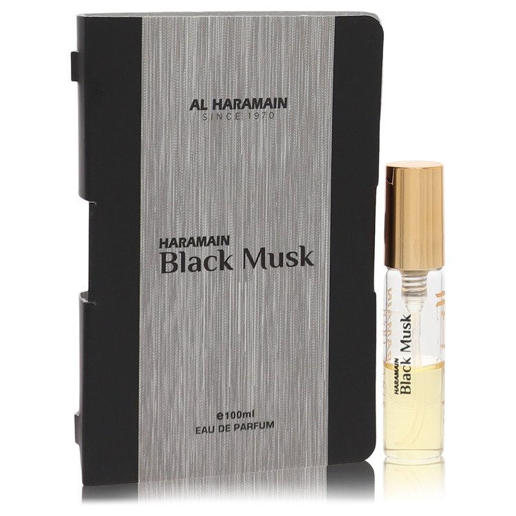 Al Haramain Black Musk by Al Haramain Vial (sample) .06 oz