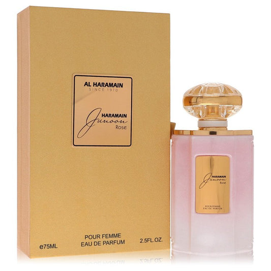 Al Haramain Junoon Rose by Al Haramain Eau De Parfum Spray 2.5 oz