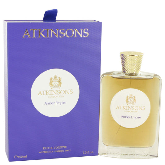 Amber Empire by Atkinsons Eau De Toilette Spray 3.3 oz