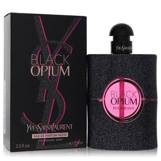 Black Opium by Yves Saint Laurent Eau De Parfum Neon Spray 2.5 oz