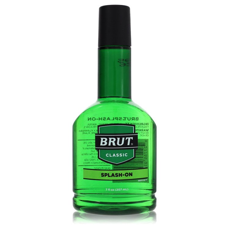 Brut by Faberge Cologne Splash-On Lotion (Plastic Bottle Unboxed) 7 oz