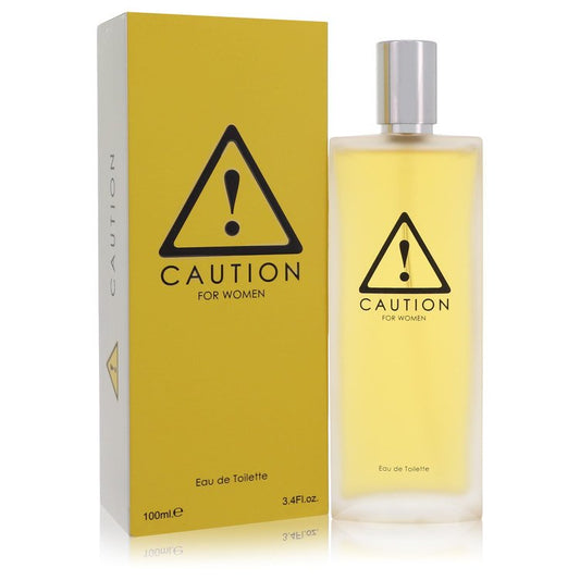 Caution by Kraft Eau De Toilette Spray 3.4 oz