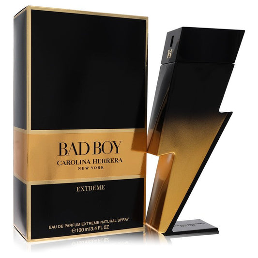 Bad Boy Extreme by Carolina Herrera Eau De Parfum Spray 3.4 oz