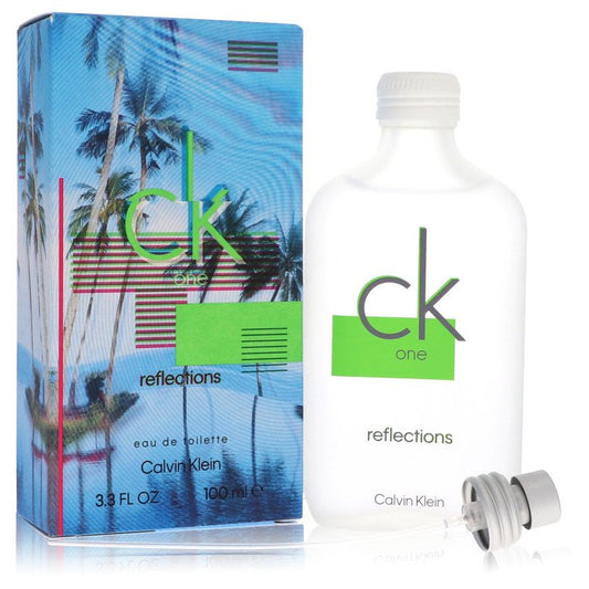 CK One Reflections by Calvin Klein Eau De Toilette Spray (Unisex) 3.4 oz