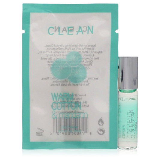 Clean Warm Cotton & Mandarine by Clean Mini Eau Fraiche .17 oz