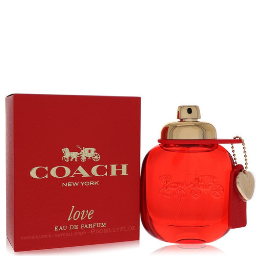 Coach Love by Coach Eau De Parfum Spray (red packaging) 1.7 oz