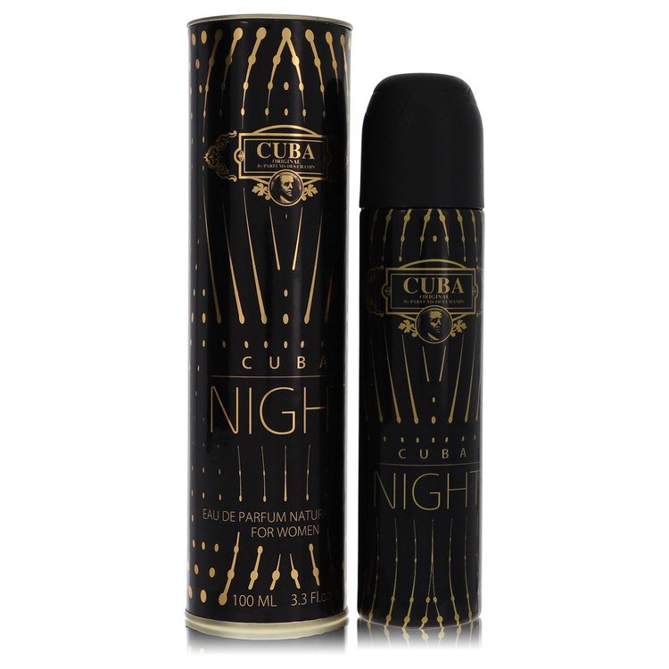 Cuba Night by Fragluxe Eau De Parfum Spray 3.3 oz