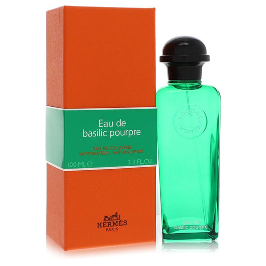 Eau De Basilic Pourpre by Hermes Eau De Cologne Spray (Unisex) 3.3 oz