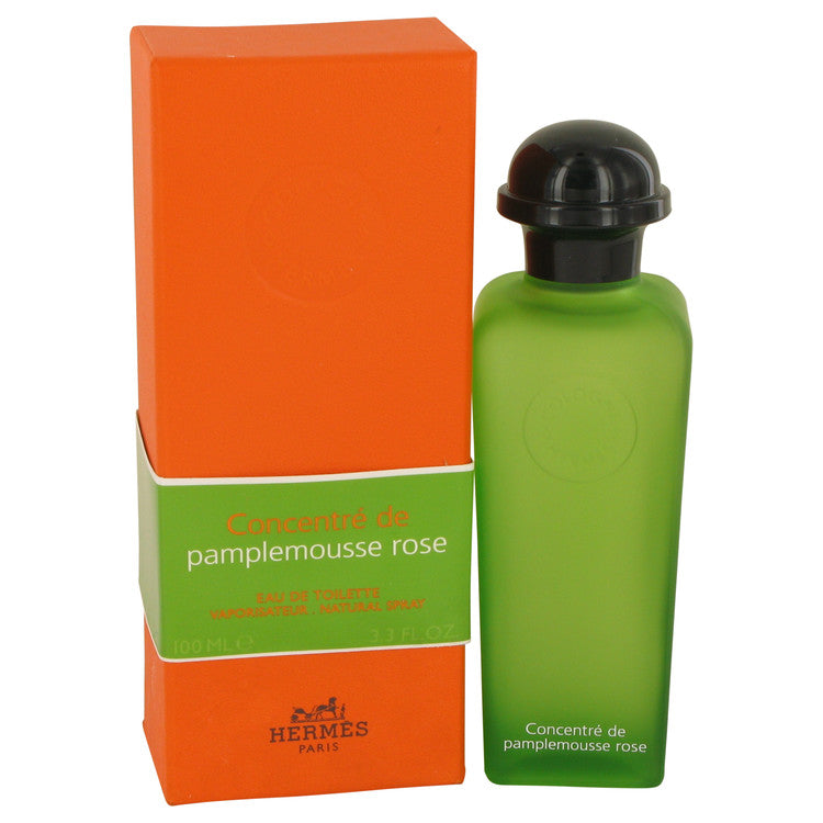 Eau De Pamplemousse Rose by Hermes Concentre Eau De Toilette Spray 3.3 oz