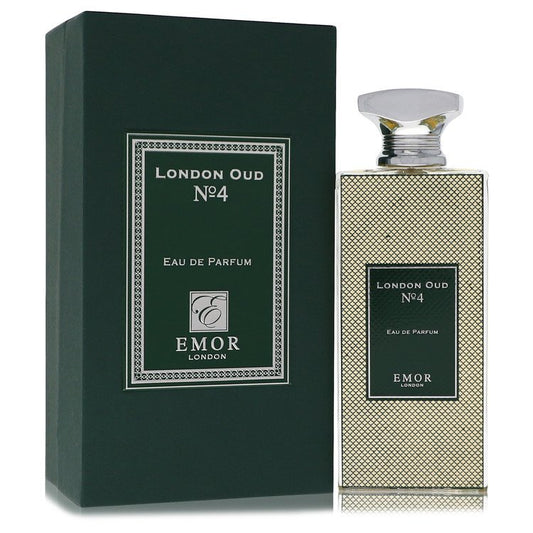 Emor London Oud No. 4 by Emor London Eau De Parfum Spray (Unisex) 4.2 oz