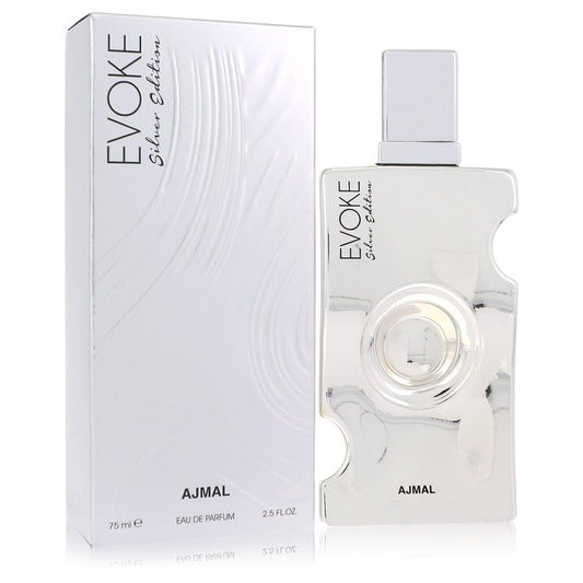 Ajmal Evoke Silver Edition by Ajmal Eau De Parfum Spray 2.5 oz