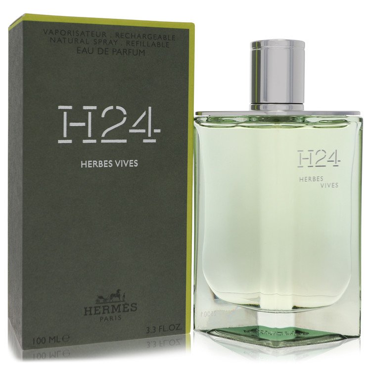 Hermes H24 Herbes Vives by Hermes Eau De Parfum Refillable Spray 3.4 oz