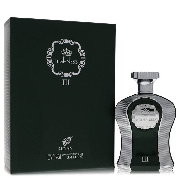 His Highness Green by Afnan Eau De Parfum Spray (Unisex) 3.4 oz