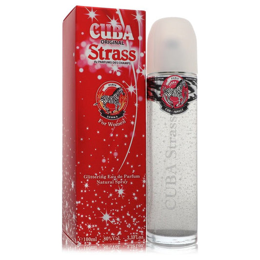 Cuba Strass Zebra by Fragluxe Eau De Parfum Spray 3.4 oz
