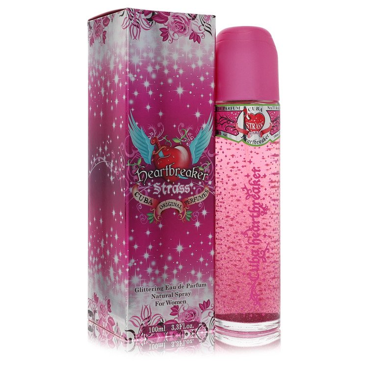 Cuba Strass Heartbreaker by Fragluxe Eau De Parfum Spray 3.4 oz