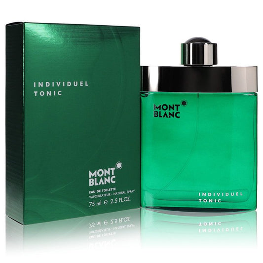 Individuel Tonic by Mont Blanc Eau De Toilette Spray 2.5 oz
