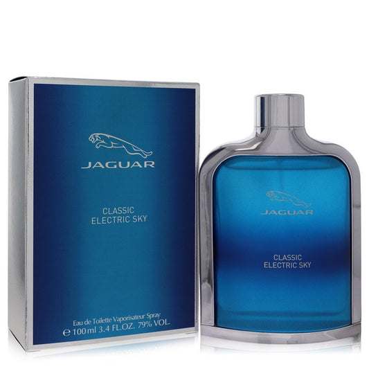 Jaguar Classic Electric Sky by Jaguar Eau De Toilette Spray 3.4 oz