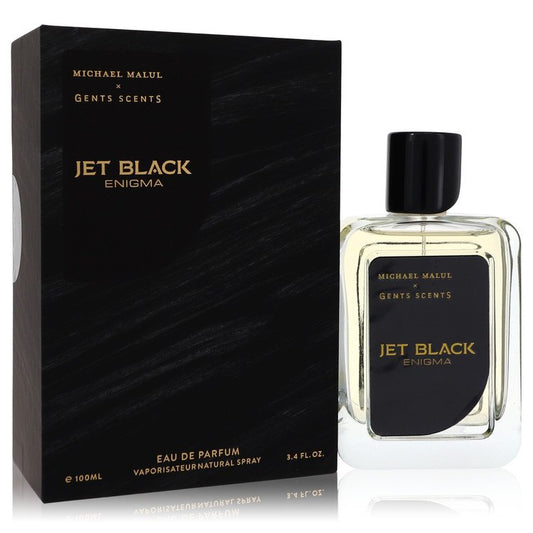 Jet Black Enigma by Michael Malul Eau De Parfum Spray 3.4 oz