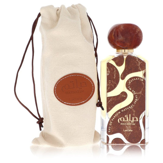 Lattafa Hayaatim by Lattafa Eau De Parfum Spray (Unisex) 3.4 oz