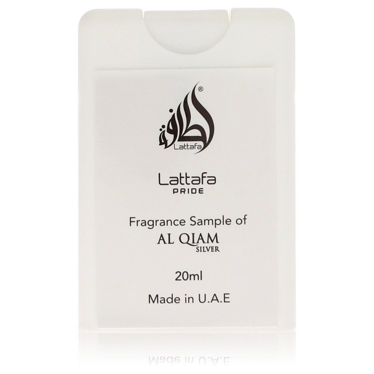 Lattafa Pride Al Qiam Silver by Lattafa Eau De Parfum Spray (Unisex Tester) .68 oz