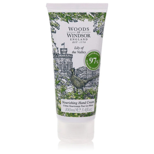 Lily of the Valley (Woods of Windsor) by Woods of Windsor Nourishing Hand Cream 3.4 oz