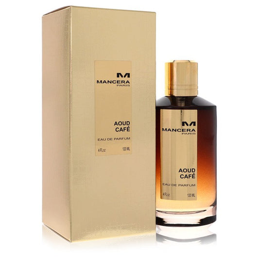 Mancera Aoud Café by Mancera Eau de Parfum Spray (Unisex) 4 oz