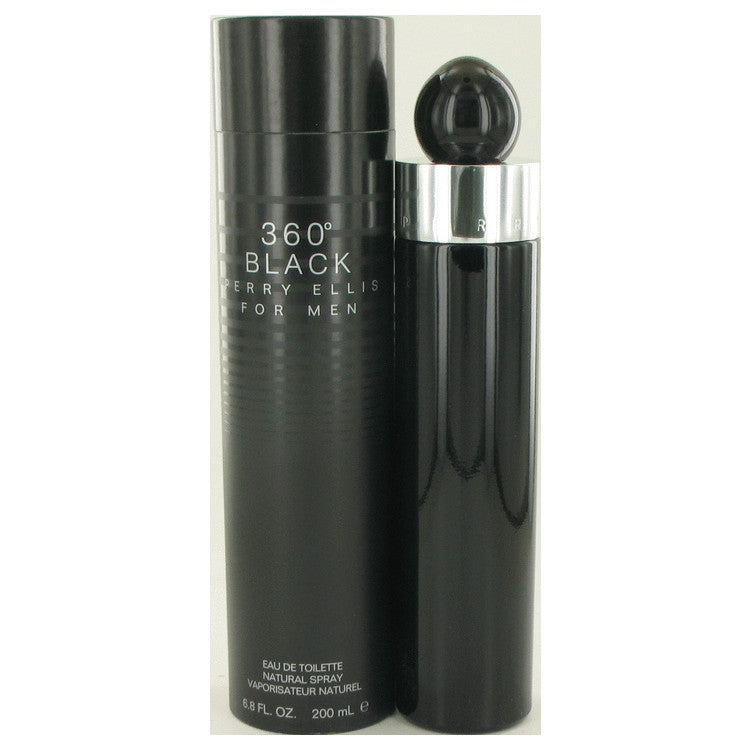 Perry Ellis 360 Black by Perry Ellis Eau De Toilette Spray 6.8 oz