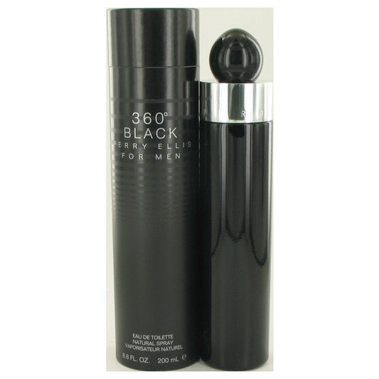 Perry Ellis 360 Black by Perry Ellis Eau De Toilette Spray 6.8 oz