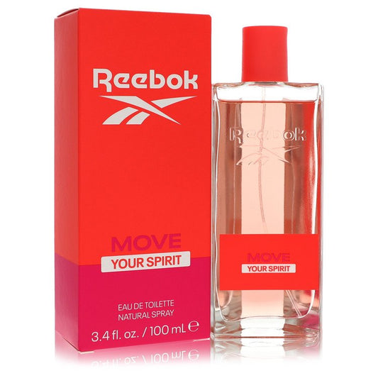 Reebok Move Your Spirit by Reebok Eau De Toilette Spray 3.4 oz