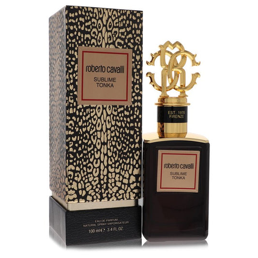 Roberto Cavalli Gold Sublime Tonka by Roberto Cavalli Eau De Parfum Spray 3.4 oz