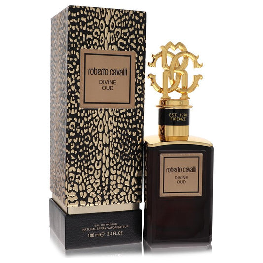 Roberto Cavalli Divine Oud by Roberto Cavalli Eau De Parfum Spray 3.4 oz