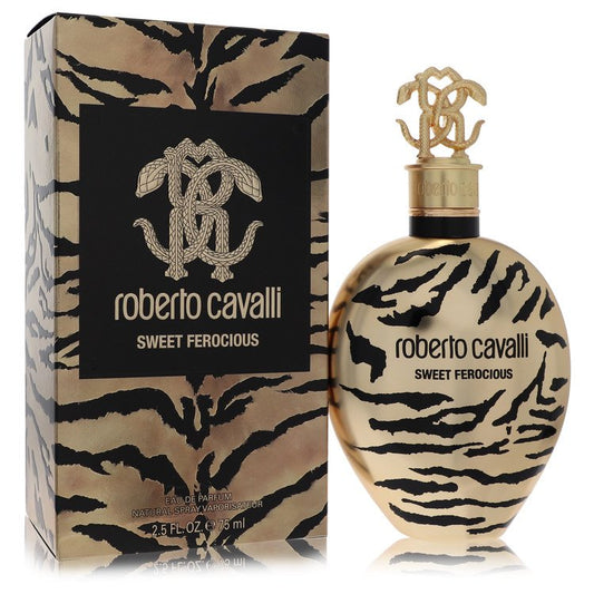 Roberto Cavalli Sweet Ferocious by Roberto Cavalli Eau De Parfum Spray 2.5 oz