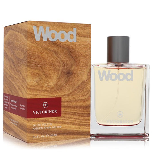 Swiss Army Wood by Victorinox Eau De Toilette Spray 3.4 oz