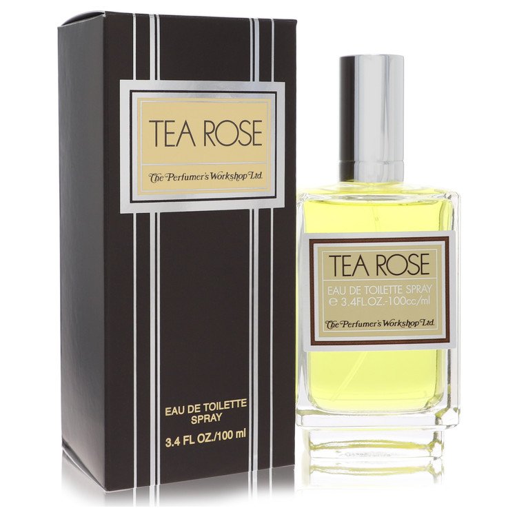 Tea Rose by Perfumers Workshop Eau De Toilette Spray 3.4 oz