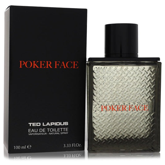 Ted Lapidus Poker Face by Ted Lapidus Eau De Toilette Spray 3.4 oz