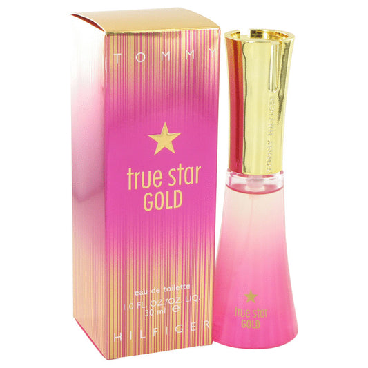 True Star Gold by Tommy Hilfiger Eau De Toilette Spray 1 oz