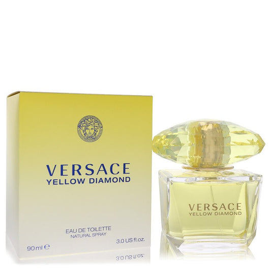 Versace Yellow Diamond by Versace Eau De Toilette Spray 3 oz
