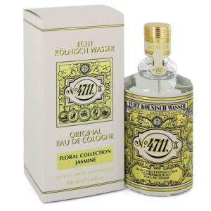 4711 Floral Collection Jasmine by 4711 Eau De Cologne Spray (Unisex) 3.4 oz