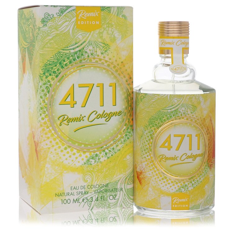 4711 Remix by 4711 Eau De Cologne Spray (Unisex 2020)  3.4 oz