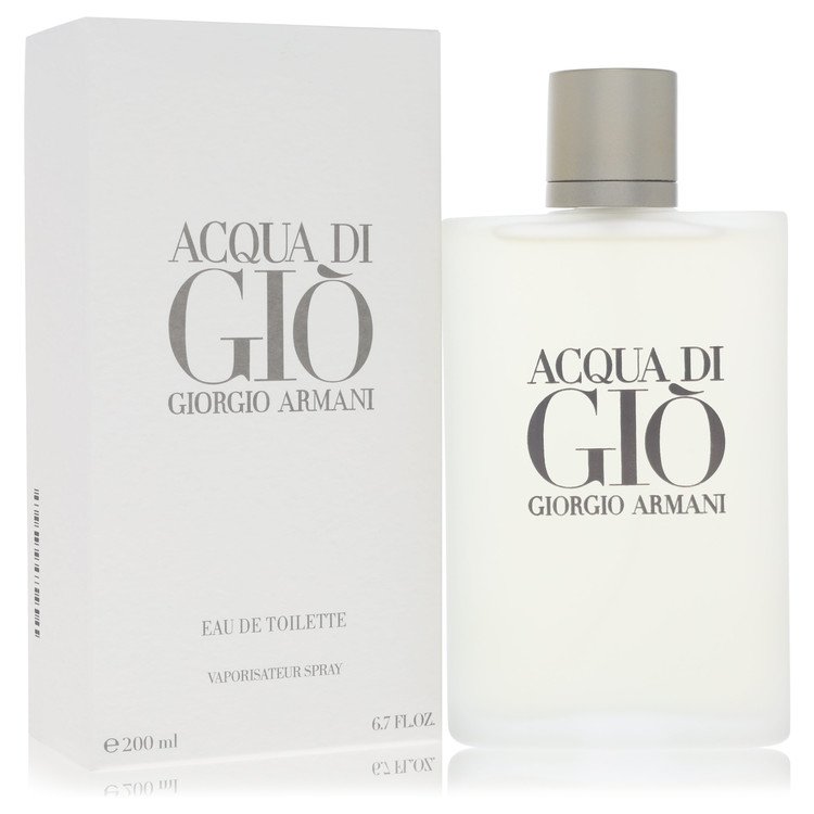 Acqua Di Gio by Giorgio Armani Eau De Toilette Spray 6.7 oz