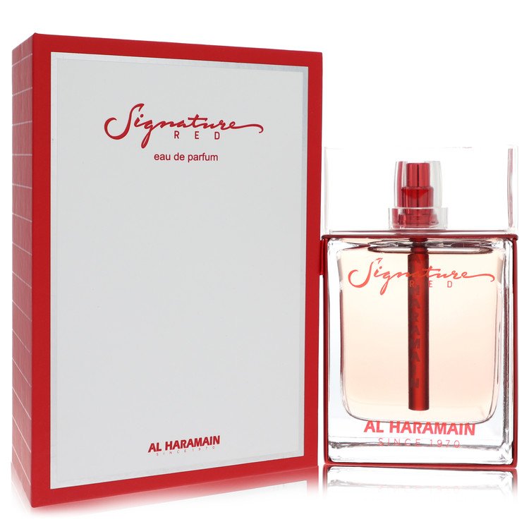 Al Haramain Signature Red by Al Haramain Eau De Parfum Spray 3.4 oz