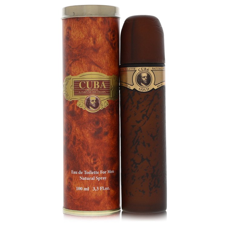 Cuba Gold by Fragluxe Eau De Toilette Spray 3.4 oz