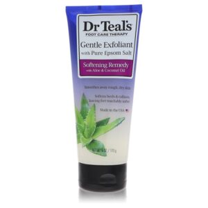 Dr Teal's Gentle Exfoliant With Pure Epson Salt by Dr Teal's Gentle Exfoliant with Pure Epsom Salt Softening Remedy with Aloe & Coconut Oil (Unisex) 6 oz