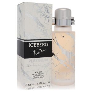 Iceberg Twice Platinum by Iceberg Eau De Toilette Spray 4.2 oz