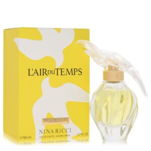 L'Air Du Temps by Nina Ricci Eau De Toilette Spray With Bird Cap 1.7 oz